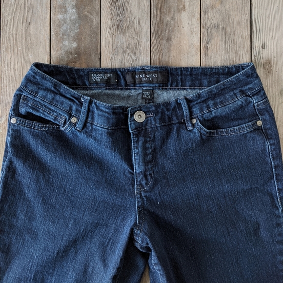 Nine West Missy Cigarette Fit Skinny Jeans. - Picture 1 of 4